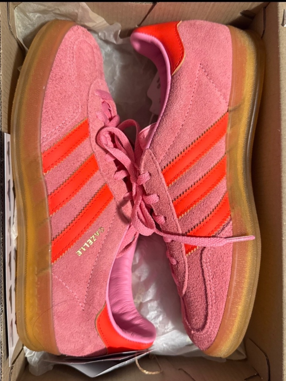 adidas - (WMNS) adidas Gazelle Indoor 'Beam Pink Solar Red Size 6 Women